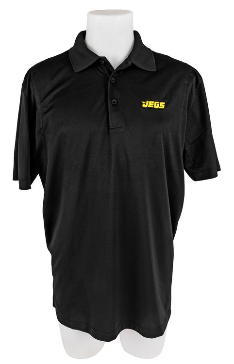 Micropique Polo Shirt [Medium, Black]