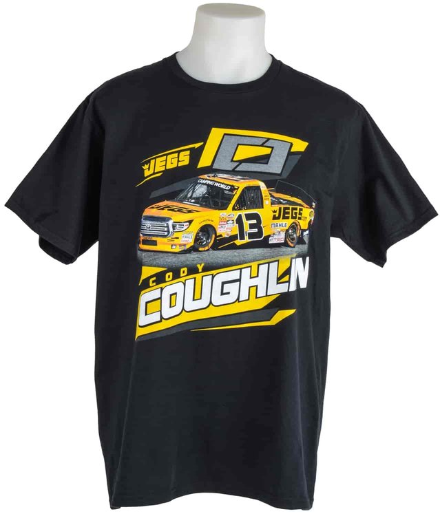 Cody Coughlin #13 Truck T-Shirt Small Black