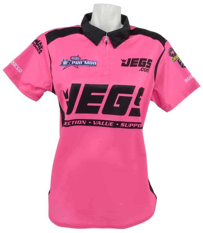 Women's Pro Mod Race Team Crew Shirt Pink Large