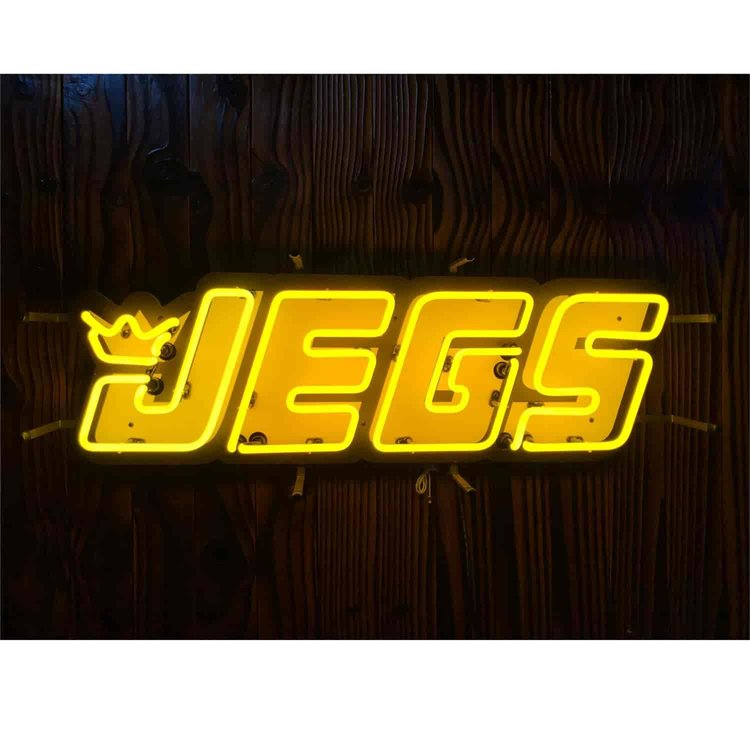 JEGS Logo Neon Sign - 33 in. x 11 in.