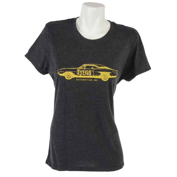 Ladies Muscle Car T-Shirt Small