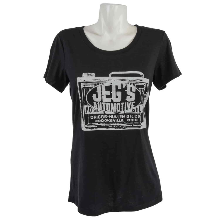 Juniors Oil Can Logo T-Shirt Large