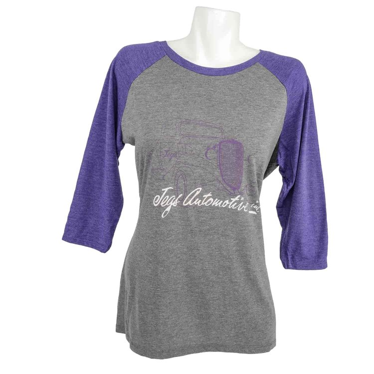 Ladies Vintage 3/4 Sleeve T-Shirt - Small