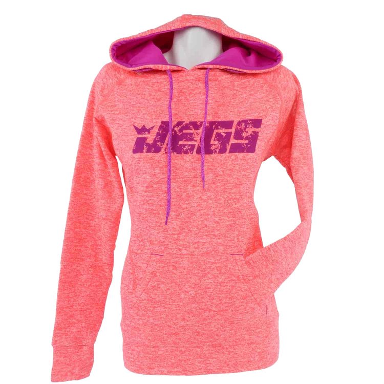 Ladies Cosmic Pink Hoodie - 2X-Large