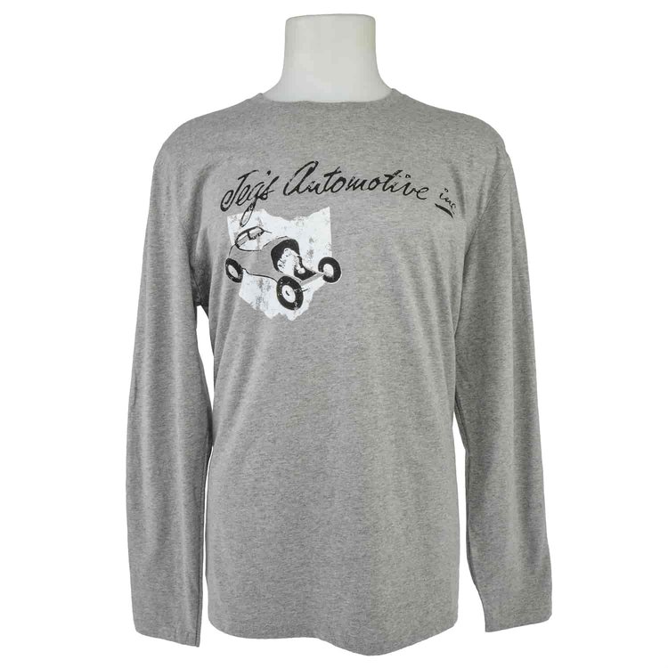 Vintage Shop Sign Long Sleeve Tee - Medium
