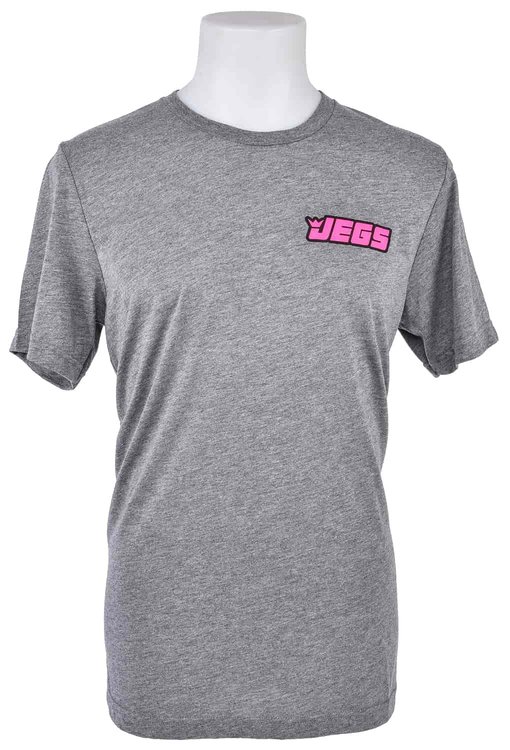 2019 Jeg Jr Pink Pro Stock Car T-Shirt Medium