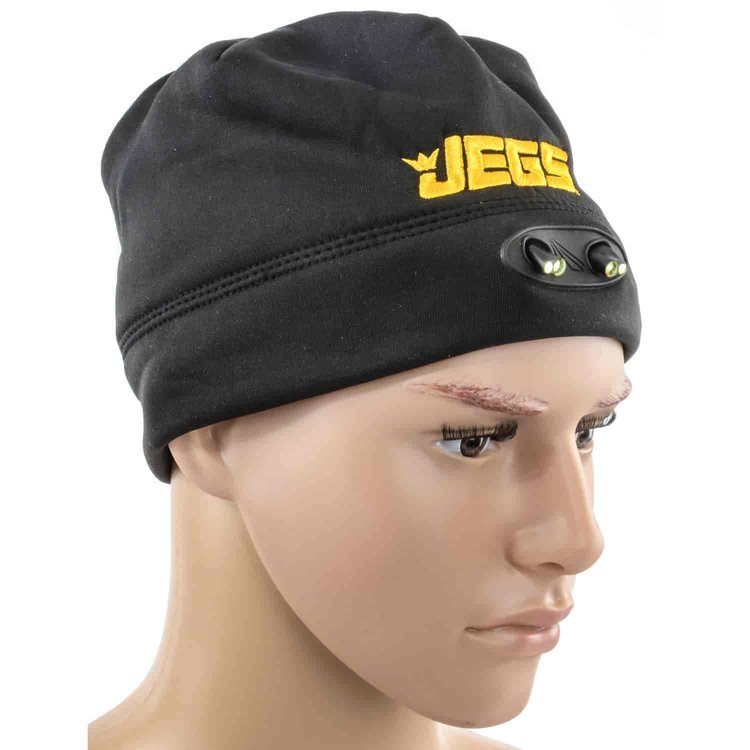 Power Beanie 4 LED lights built in