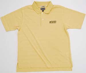 Yellow ClimaCool Textured Mesh Polo Boy"s Large