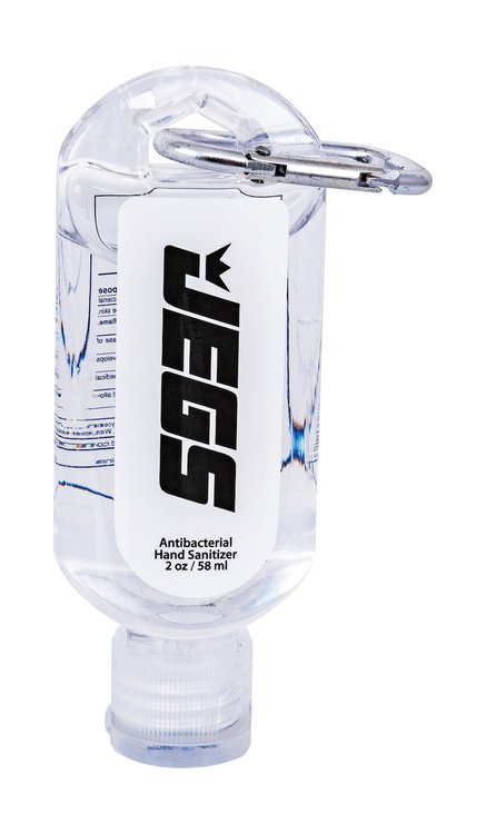 Hand Sanitizer with Clip [2 Oz. Bottle]
