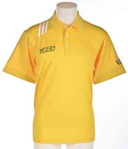 ClimaCool 3-Stripes Solid Polo Yellow Small