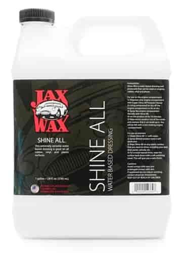 "Shine All" Water-Based Dressing For Rubber, Plastic, and Vinyl