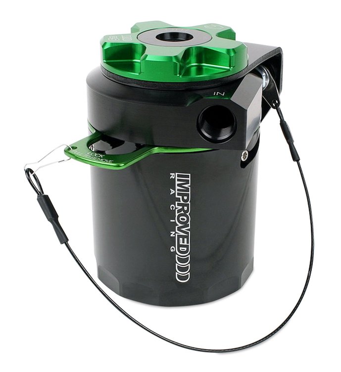 CCS-350 CCS High-Efficiency Quick Release Oil Catch Can, 3.5 fl. oz.