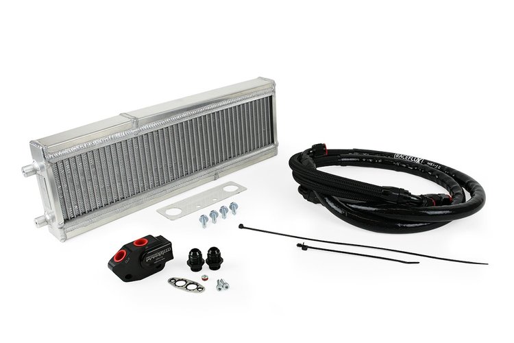EC6-600-T4 Performance Oil Cooler Kit, 2005-2013 Chevy C6 Corvette, 180-degrees F