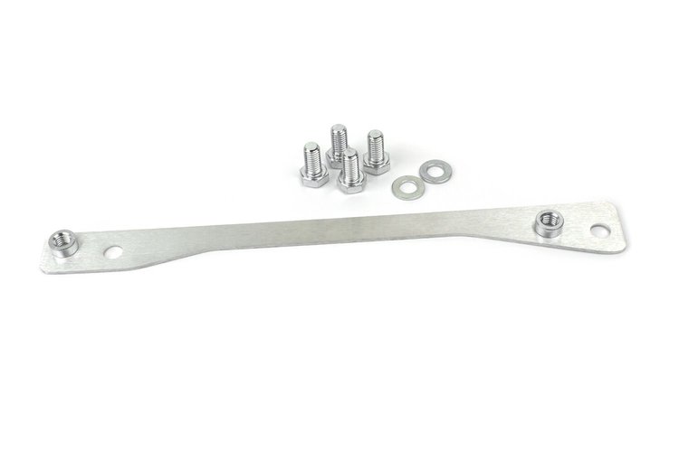 EGM-107-PSB Power Steering Line Relocation Bracket, GM LS, Front-Sump