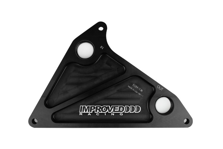 EGM-136 Oil Cooler Adapter, 2016+ Chevy Camaro SS/ZL1 & Cadillac CTS-V