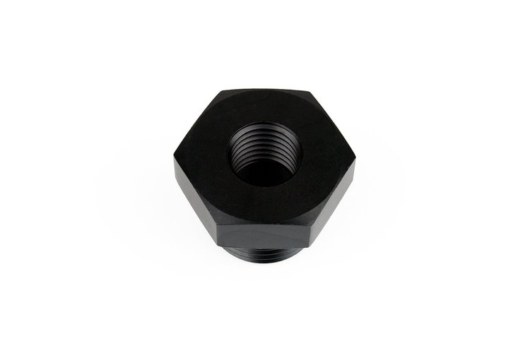 OP-10-02 RaceFlux NPT Adapter Fitting, -10AN Male O-Ring to 1/8 in. Female