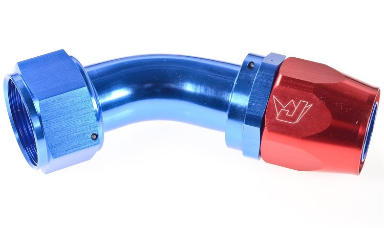 45 degree Max Flow Swivel Hose End -20 AN