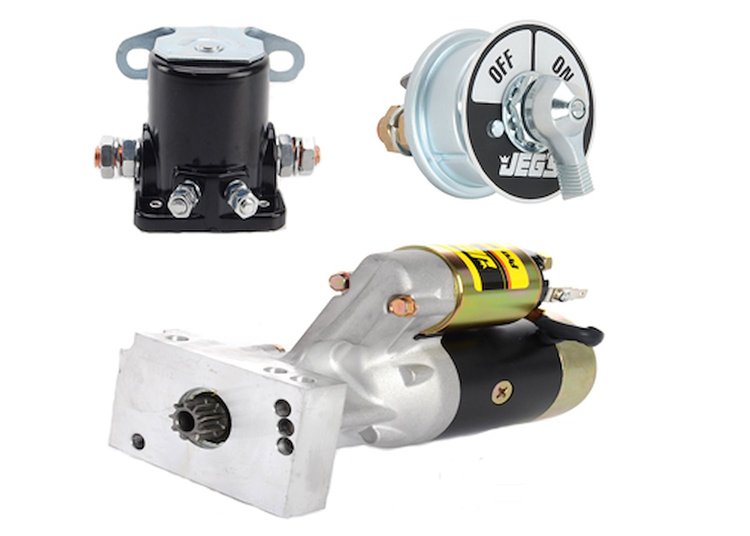 Hitachi-Style Mini Starter Kit for Small Block and Big Block Chevy w/158 or 168 Tooth Flywheel or Flexplate [Up To 14:1 Compress