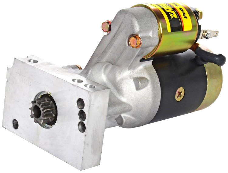 Hitachi-Style Mini Starter for Small Block & Big Block Chevy w/153 or 168 Tooth Flywheel or Flexplate  [Up To 16:1 Compression]