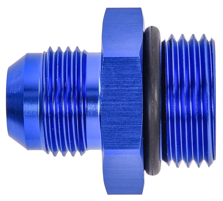 AN Port Adapter Fitting -12 AN port (1 1/16 in.-12 Thread) to -10 AN hose