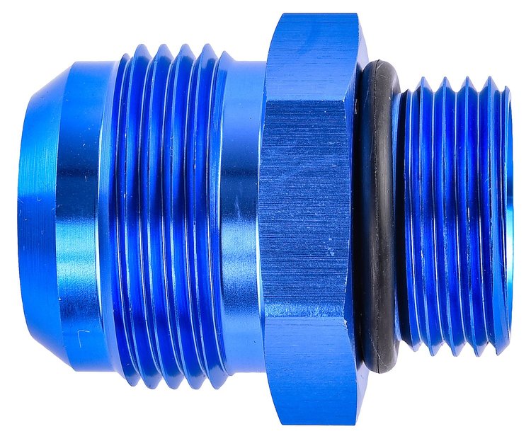 AN Port Adapter Fitting -12 AN port (1 1/16 in.-12 Thread) to -16 AN hose