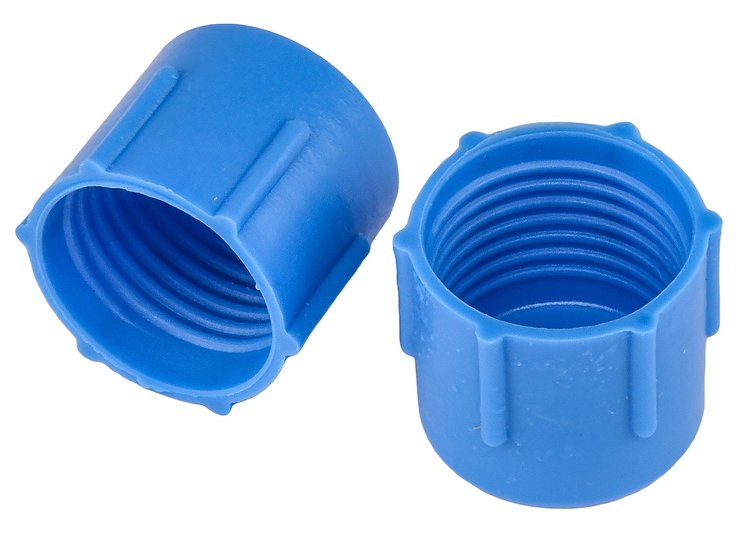 Plastic Caps -06AN 6 pack