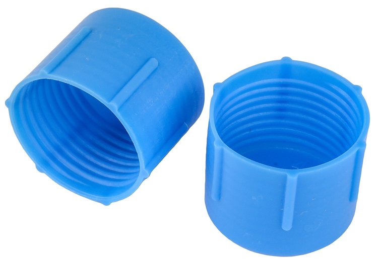 Plastic Caps -10AN 6 pack