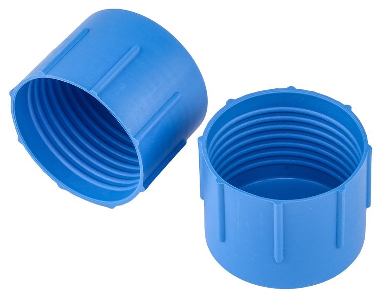 Plastic Caps -12AN 6 pack