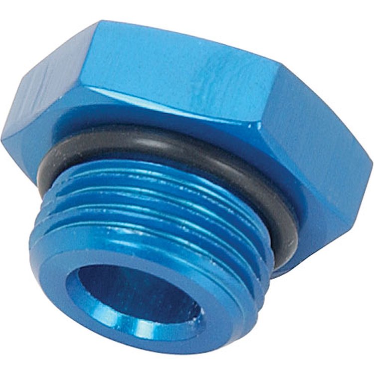 -8AN Straight Thread Port Plug