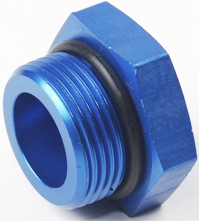 -16AN Straight Thread Port Plug