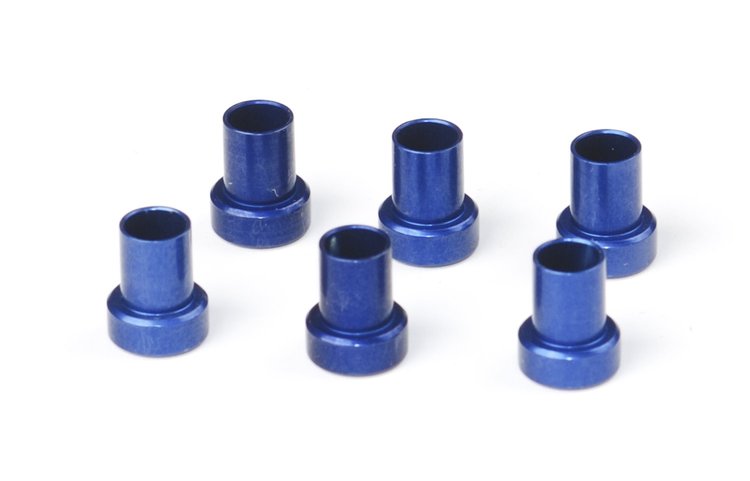 Tube Sleeves, Blue Anodized Aluminum [-3 AN]
