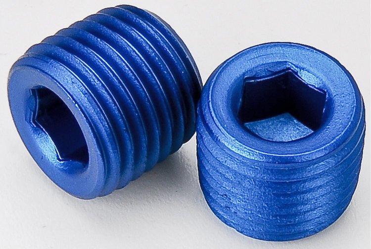 Aluminum Pipe Plugs 1/4 in. NPT
