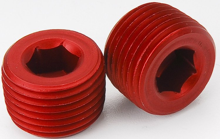 Aluminum Pipe Plugs 1/2 in. NPT