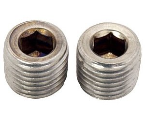 Stainless Steel Pipe Plugs 1/4 in. NPT