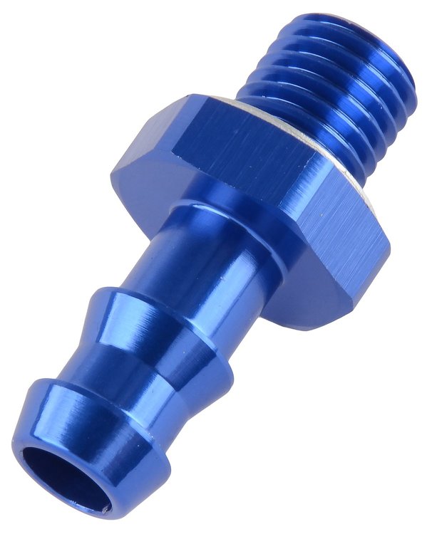 Hose Barb Adapter 12mm x 1.5 Male Straight to 3/8" Hose
