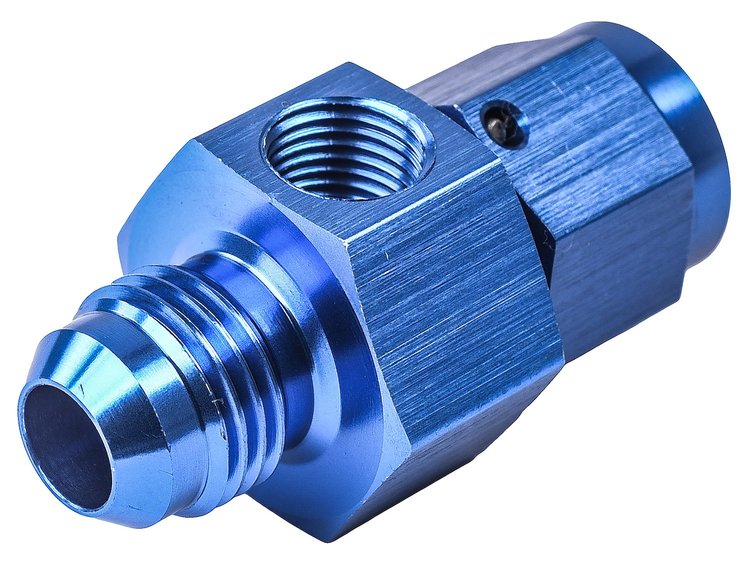 Fuel Pressure Adapter Fitting -6AN Male to -6AN Female