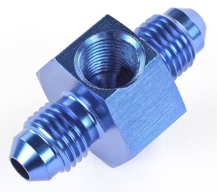 Fuel Pressure Adapter Fitting -4AN Union