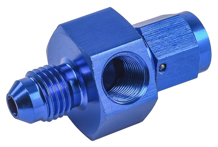 Fuel Pressure Adapter Fitting -4AN Male to -4AN Female