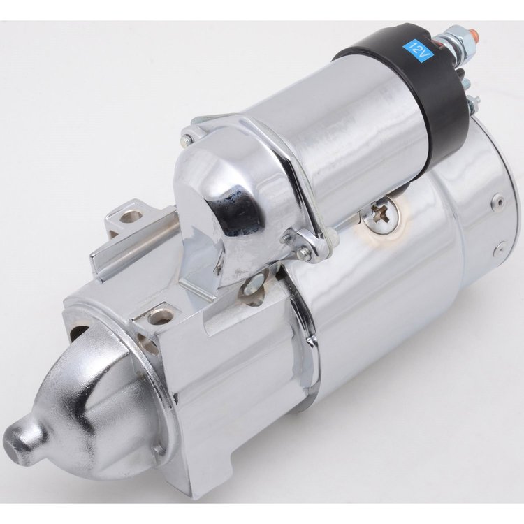 Chrome O.E.M. Replacement Starter Small Block/Big Block Chevy