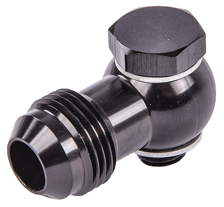 AN Banjo to Metric Bolt Adapter Fitting [-8 AN Banjo, 10 mm x 1.5 Thread Banjo Bolt]
