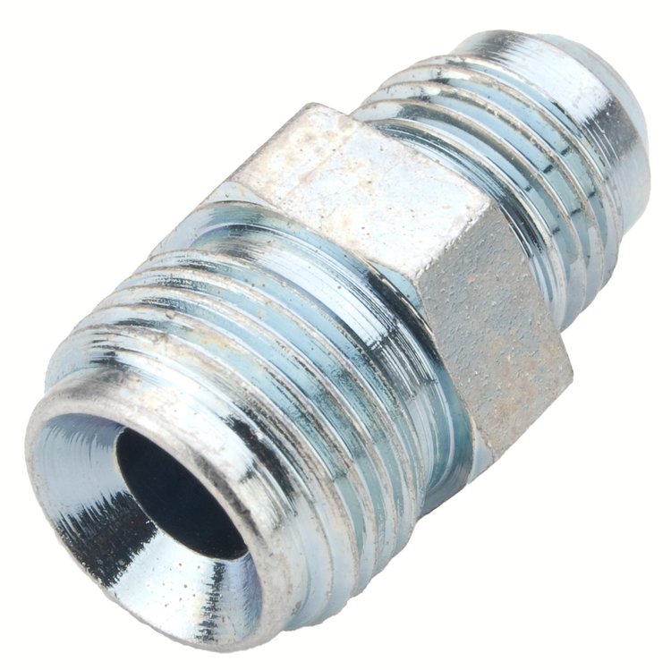 Power Steering Hose Adapter Fitting [-6 AN x 11/16 in.-18 Inverted Flare]