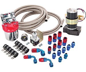 Fuel Pump & Regulator Install Kit Billet 120 GPH Fuel Pump