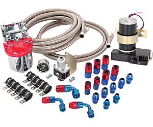Fuel Pump & Regulator Install Kit Billet 140 GPH Fuel Pump (555-15905)
