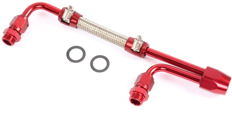 Dual Quad Fuel Line Kit 6-7/16" Center Spacing