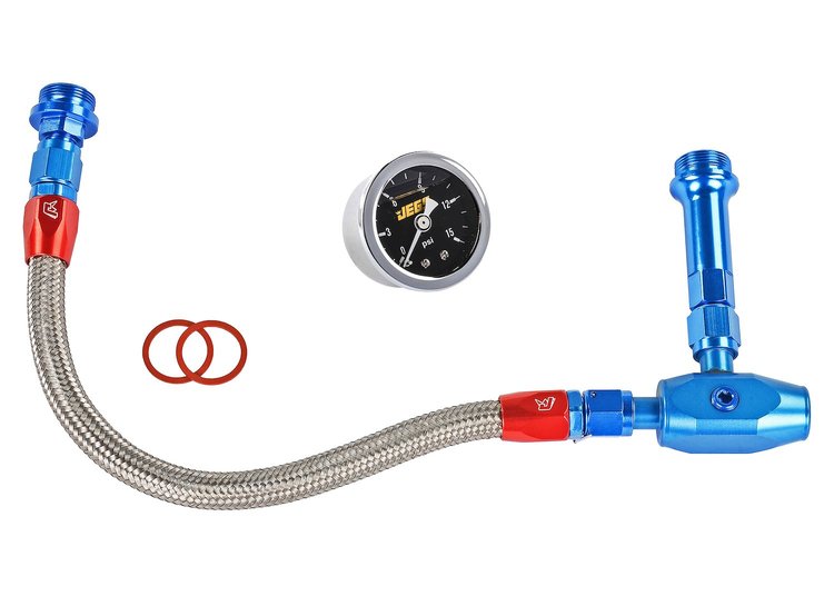 Dual Feed Fuel Line Kit Fits Holley Dual Feed Carburetors [7/8 in.-20 Threads]