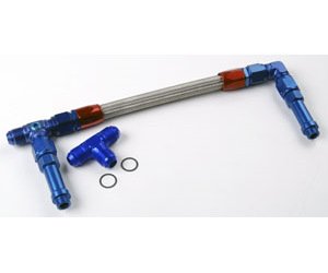 Dual Feed Fuel Line Kit for King Demon -08AN