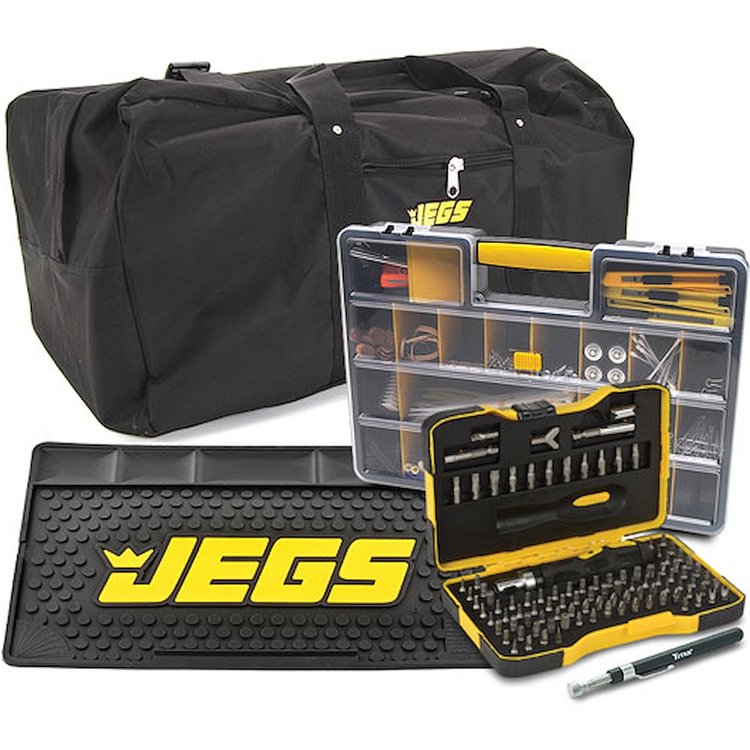 JEGS Gear Bag Kit Includes: (1) Gear Bag