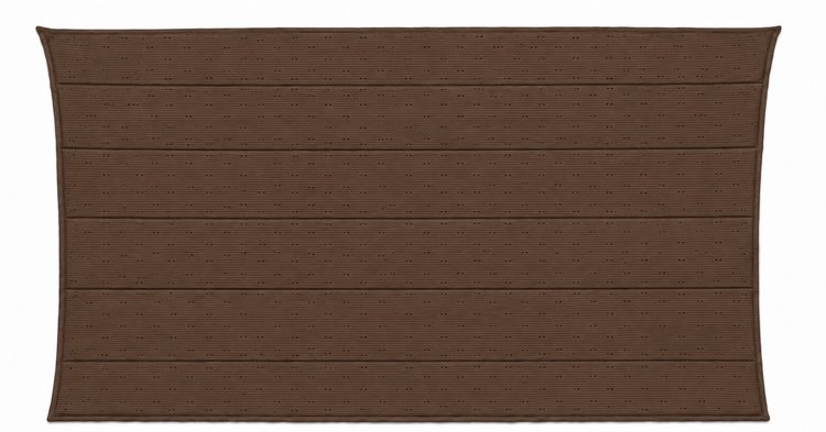 Headliner for 1970-1973 Chevrolet Camaro, Pontiac Firebird w/Deluxe Interior [Premier Perforated Grain Brown Vinyl]