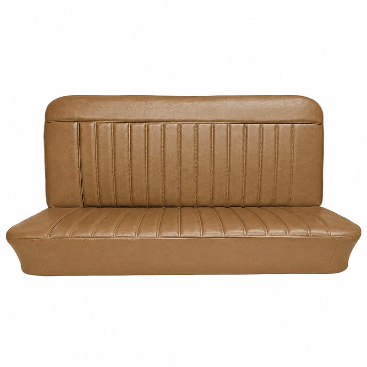 Bench Seat Upholstery for Select 1960-1964 Chevrolet/GMC Trucks, Panel, Suburban, w/Vertical Pleats [Gold]