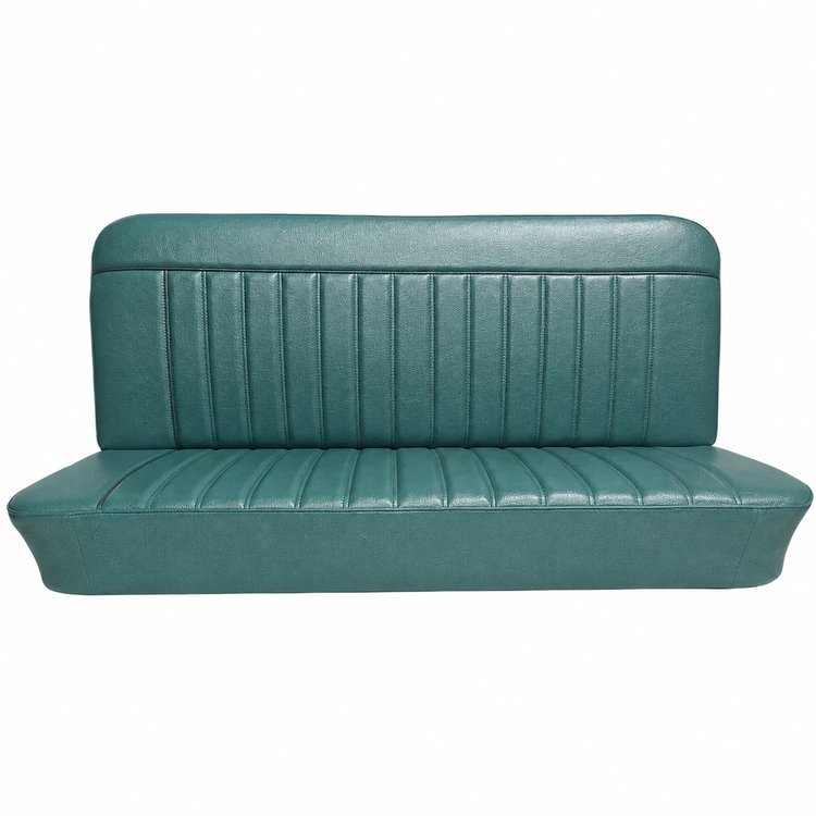 Bench Seat Upholstery for Select 1960-1964 Chevrolet/GMC Trucks, Panel, Suburban, w/Vertical Pleats [Turquoise]
